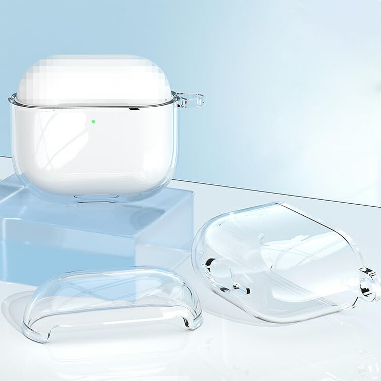 Apple AirPods 4 本体 クリアケース付き AirPods4 クリアケース AirPods 4 カバー クリア 透明 TPU シンプル